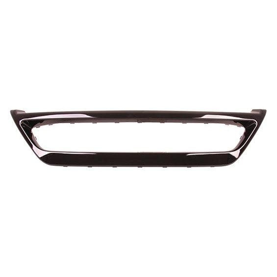 KIA Rio Sedan CAPA Certified Grille Moulding Lower Painted Black - KI1044102C