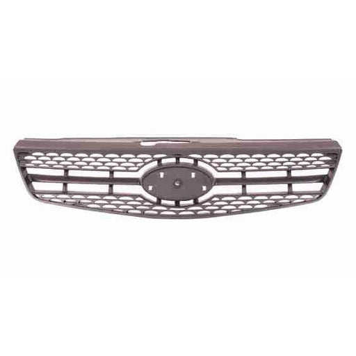 2006-2010 KIA Rio Sedan Grille Chrome Black - KI1200129-Partify-Painted-Replacement-Body-Parts