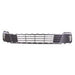 2016-2017 KIA Rio Sedan Lower Grille Matte Black With Chrome Moulding Without Fogs From 1/22/2015 - KI1036138-Partify-Painted-Replacement-Body-Parts