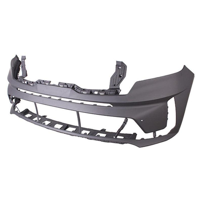 KIA Sorento CAPA Certified Front Bumper With 1 Piece Sport Design And Sensor Holes - KI1014111C