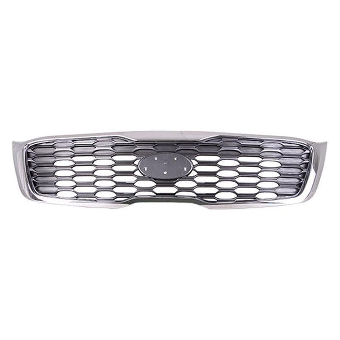 KIA Sorento CAPA Certified Grille Ex Model Black Ex Model With Chrome Frame - KI1200206C