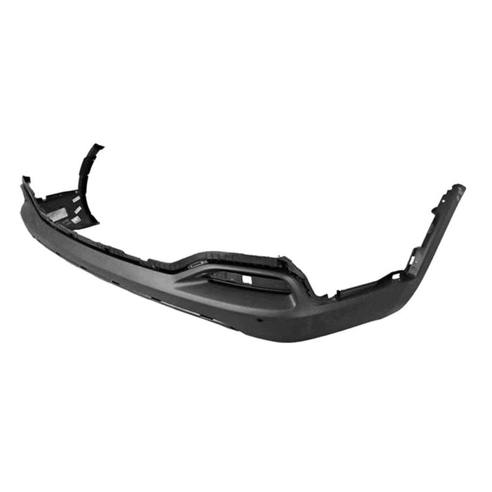 KIA Sorento CAPA Certified Rear Lower Bumper With Sensor Holes Without Tow Hook Hole - KI1115124C