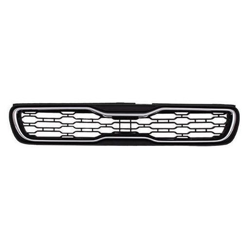 2012 KIA Soul Grille Black With Chrome Moulding - KI1200149-Partify-Painted-Replacement-Body-Parts