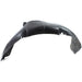 2010-2011 KIA Soul Passenger Side Fender Liner Without Moulding - KI1249115-Partify-Painted-Replacement-Body-Parts