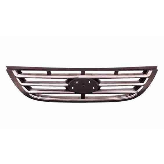 KIA Spectra(Sedan) CAPA Certified Grille Chrome Black - KI1200127C