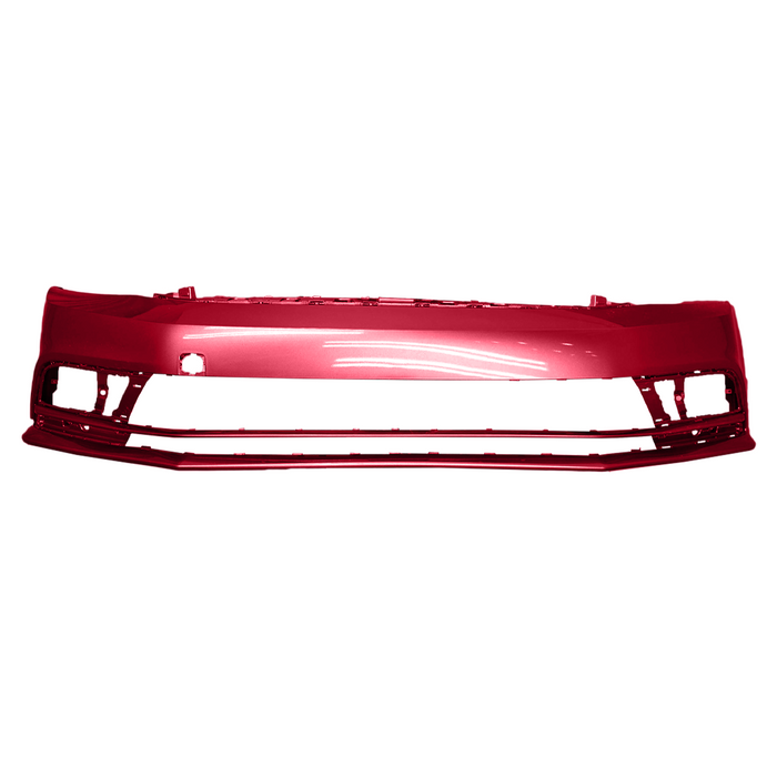 Volkswagen Jetta Front Bumper Without Sensor Holes & Without Headlamp Washer Holes - VW1000220