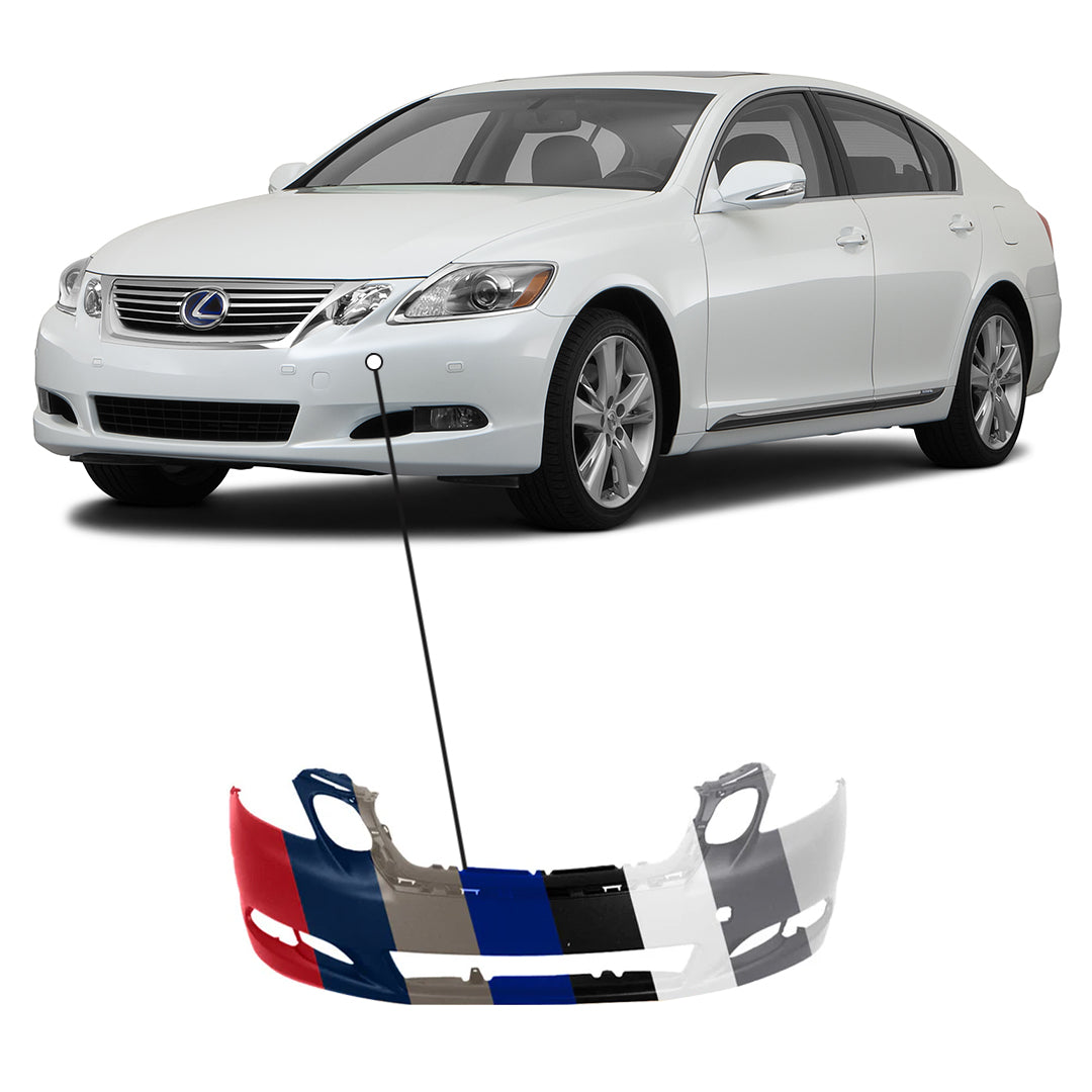 #694 LEXUS GS フロントバンパー 2008-2011 Lexus GS Front Bumper Without Sensor Holes & Without