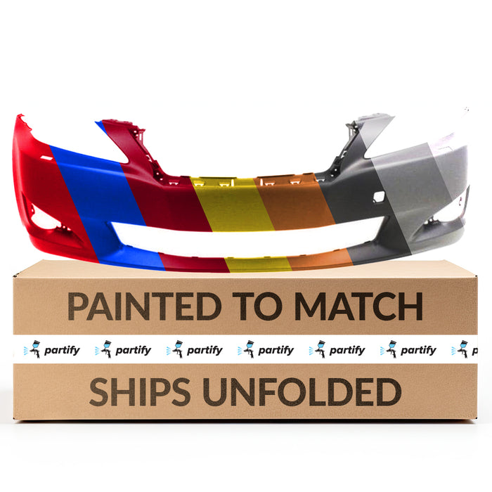 Lexus IS 250/350 Sedan Front Bumper Without Sensor Holes & With Headlight Washer Holes - LX1000187