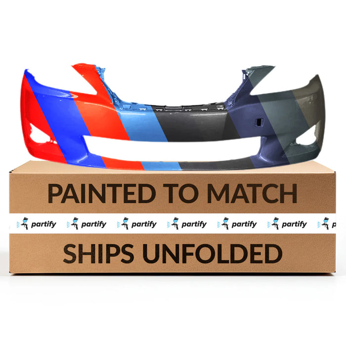 Lexus IS 250/350 Sedan CAPA Certified Front Bumper Without Sensor Holes & Without Headlight Washer Holes - LX1000188C