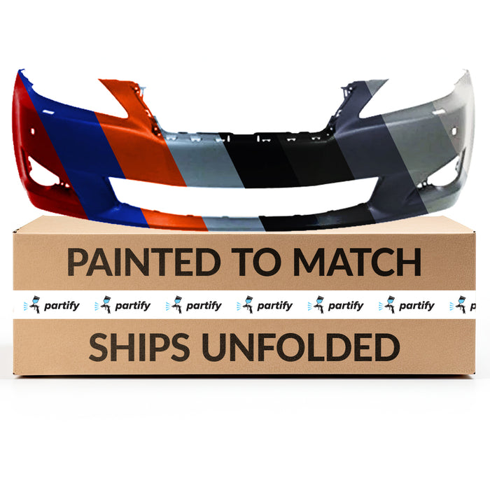 Parachoques delantero original para Lexus IS 250/350 Sedán con orificios para sensores y lavafaros - 5211953948