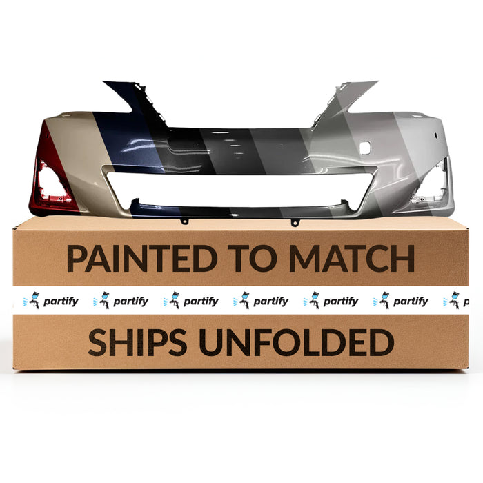 Parachoques delantero con certificación CAPA para Lexus IS 250/350, con orificios para sensores y lavafaros - LX1000216C