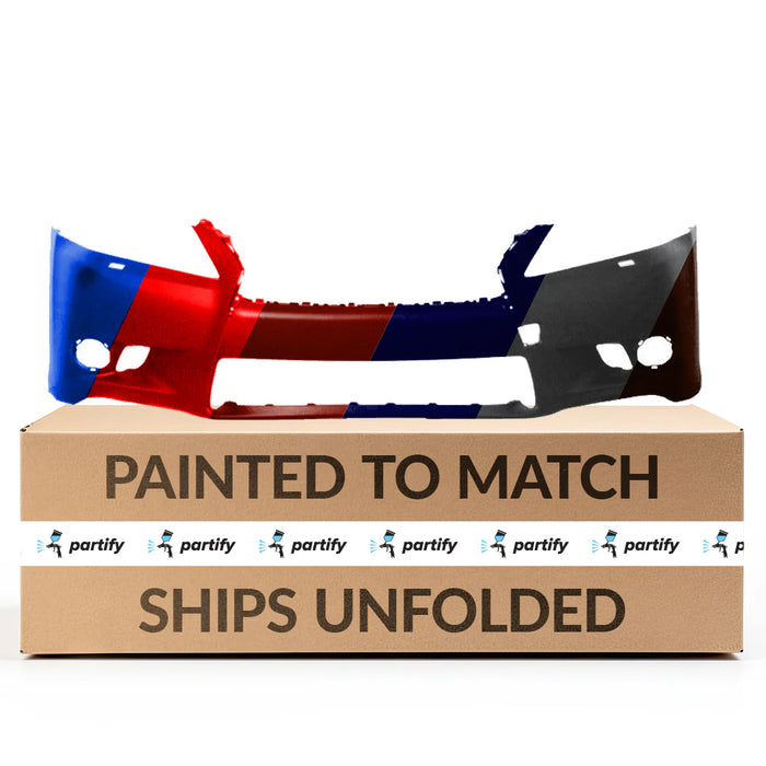 Parachoques delantero Lexus GS350 con certificación CAPA, sin orificios para sensores y con orificios para lavafaros - LX1000230C