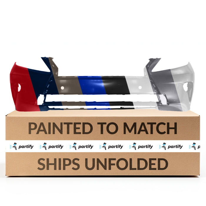 Lexus RX350/RX450h CAPA Certified Front Bumper W/Park Assist Sensor Holes & W/O Headlight Washer Holes & W/O F-Sport - LX1000248C