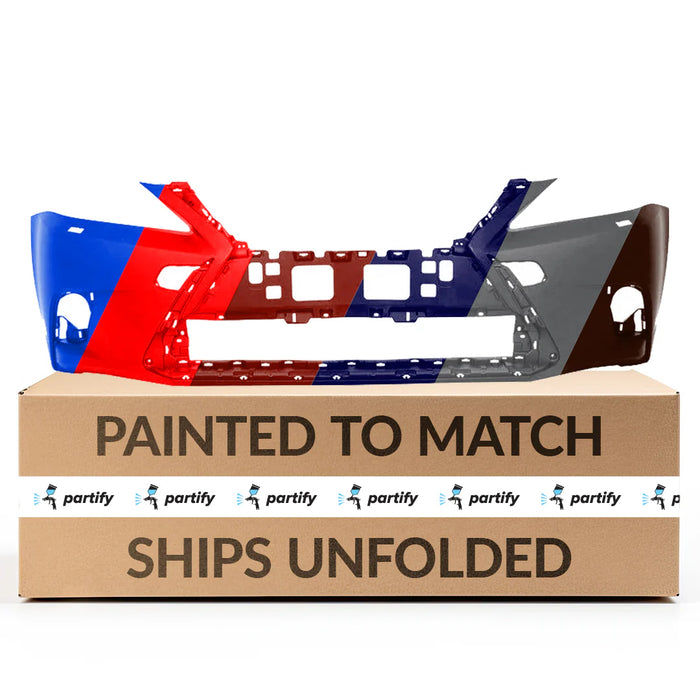 Parachoques delantero original Lexus CT200h (no F-Sport) con orificios para lavafaros y sin orificios para sensores - 5211976921