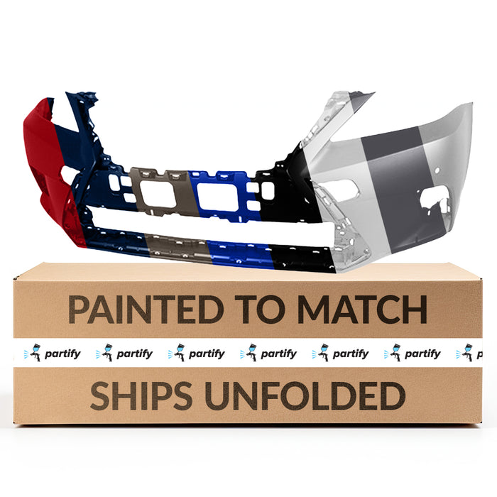 Parachoques delantero Lexus CT200H con certificación CAPA y orificios para sensores, sin orificios para lavafaros - LX1000278C