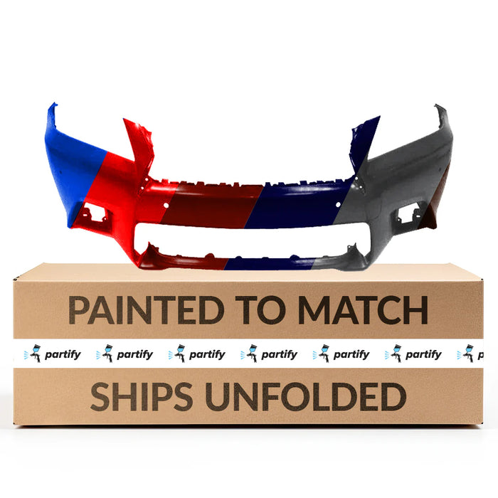 Parachoques delantero Lexus GS350 con certificación CAPA, sin orificios para sensores y con orificios para lavafaros - LX1000285C