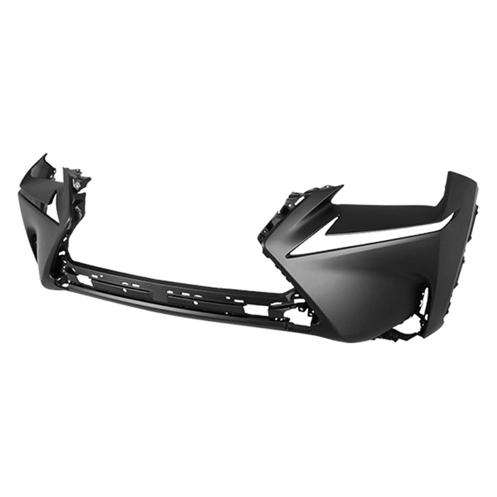 Lexus NX200t/NX300h Front Bumper W/O F Sport Pkg W/O Park Distance Sensors W/O Headlamp Washers - LX1000286