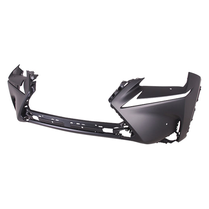 Lexus NX200t/NX300h Front Bumper W/O F Sport Pkg W/Park Distance Sensors W/Headlamp Washers - LX1000289