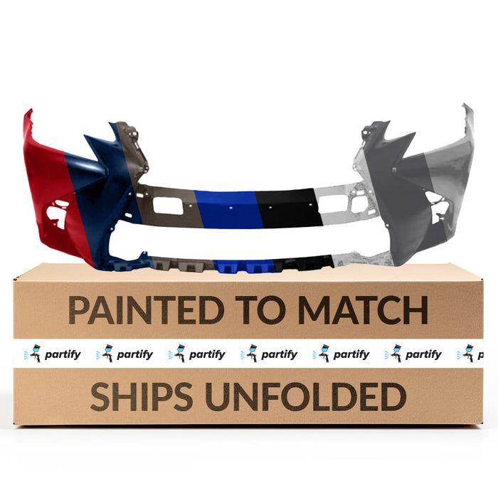 Parachoques delantero original Lexus GS con paquete deportivo F, sin orificios para sensores ni lavafaros - 521193F960