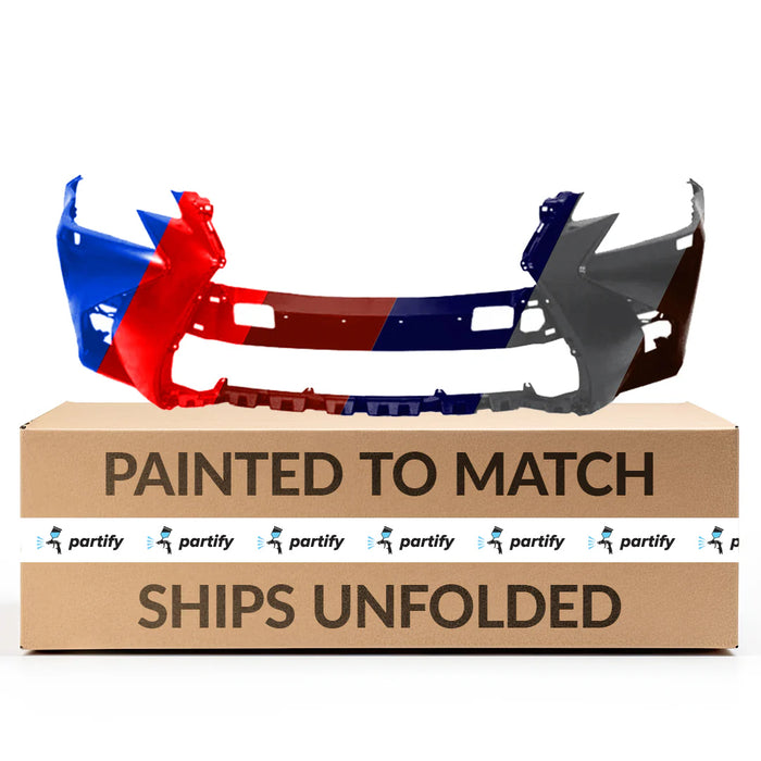 Parachoques delantero Lexus GS con certificación CAPA y paquete deportivo F, sin orificios para sensores y con orificios para lavafaros - LX1000320C