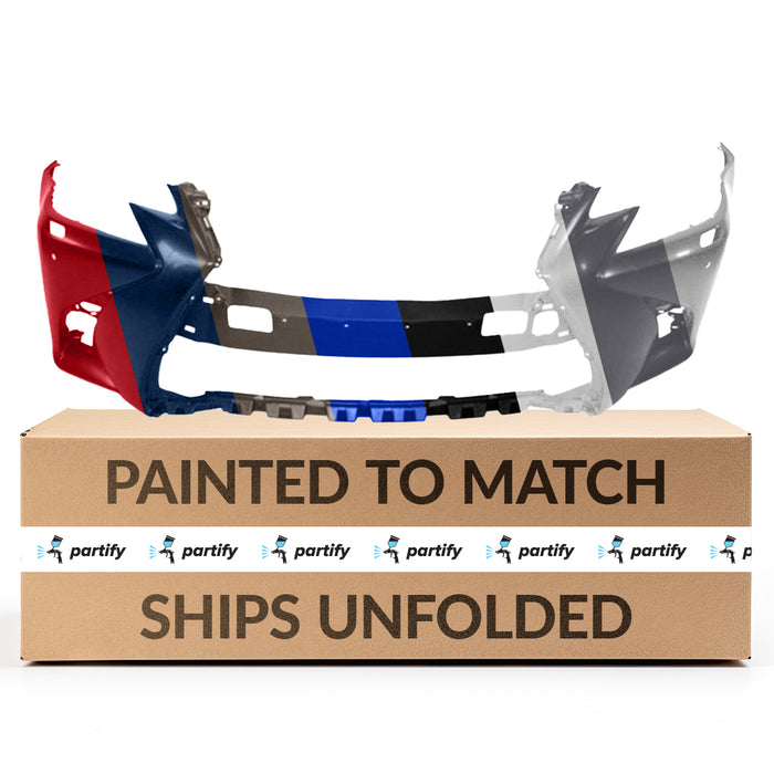 Parachoques delantero Lexus GS con certificación CAPA, sin paquete deportivo F, con orificios para sensores y lavafaros - LX1000332C