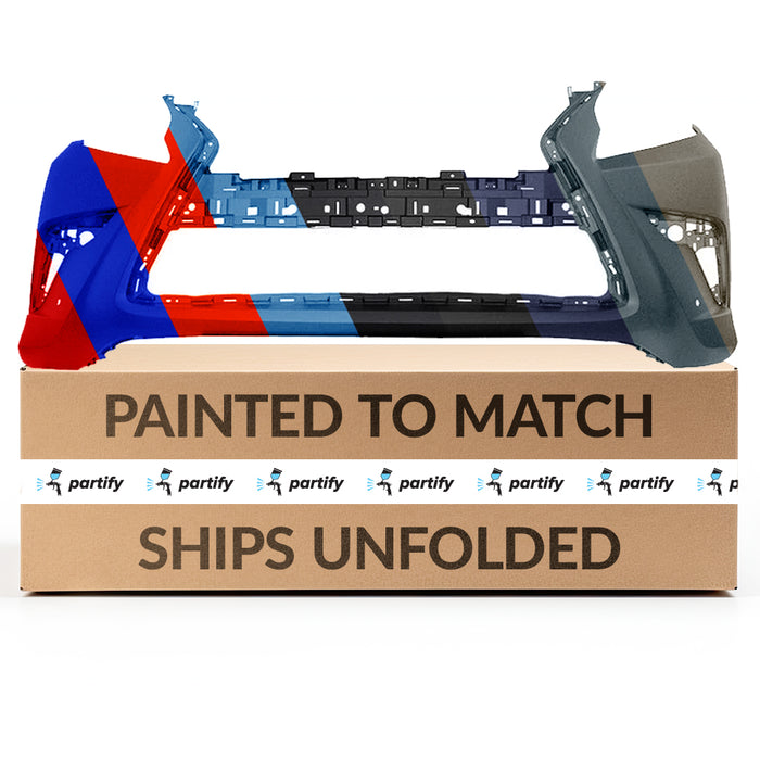 Parachoques delantero para Lexus GX460 con orificios para sensores y sin orificios para lavafaros - LX1000374