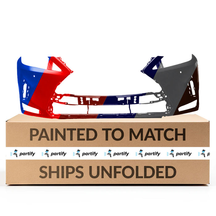 Lexus RX Non F-Sport CAPA Certified Front Bumper With Sensor Holes & Without Headlight Washer Holes For Canada Manufactured Models - LX1000379C