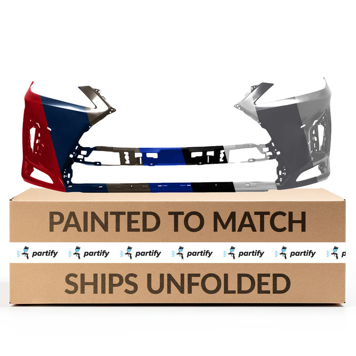 Lexus RX F-Sport CAPA Certified Front Bumper Without Sensor Holes & Without Headlight Washer Holes - LX1000382C