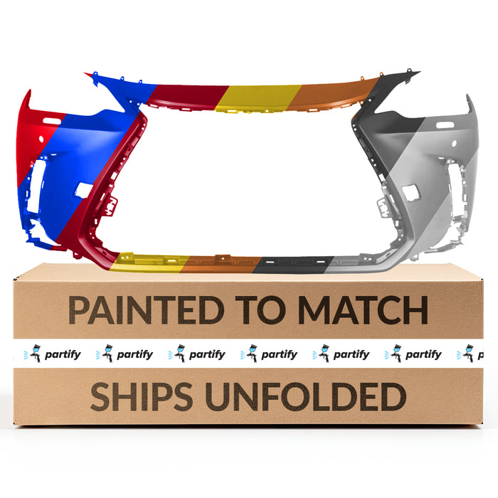 Lexus NX250/NX350/NX350h Base CAPA Certified Front Bumper W/Headlamp Washers W/Park Distance Sensors For North America Manufactured Models - LX1000397C