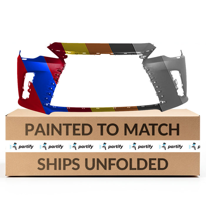 Lexus RX350/RX350h CAPA Certified Front Bumper Exc F Sport Handling W/H/L Washers W/O Advanced Parking System - LX1000415C