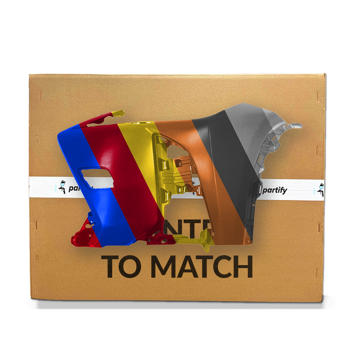 Lexus UX F-Sport Driver Side OEM Front Bumper End Without Sensor Holes & With Headlight Washer Hole - 5211376912