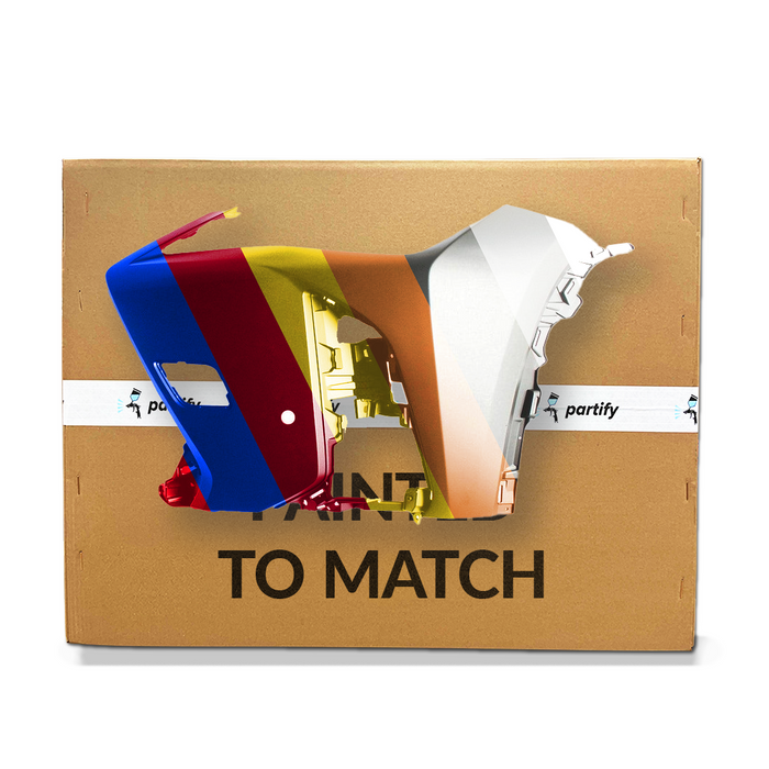 Parachoques delantero del lado del conductor del Lexus UX200 F-Sport con orificios para sensores y sin orificio para lavafaros - LX1016108