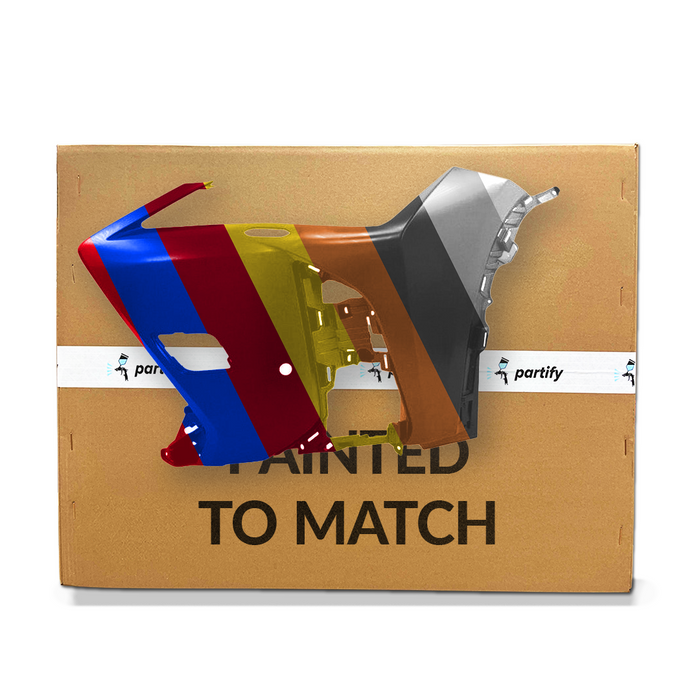 Lexus UX F-Sport Driver Side OEM Front Bumper End With Sensor Holes & Without Headlight Washer Hole - 5211376914