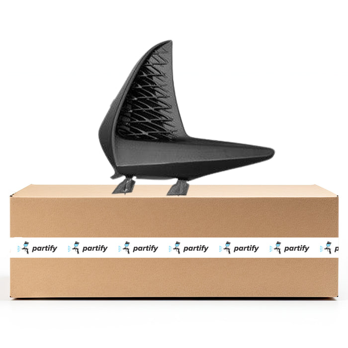 Parrilla inferior OEM para Lexus IS300, lado del pasajero, negra, con F-Sport - 5314153020