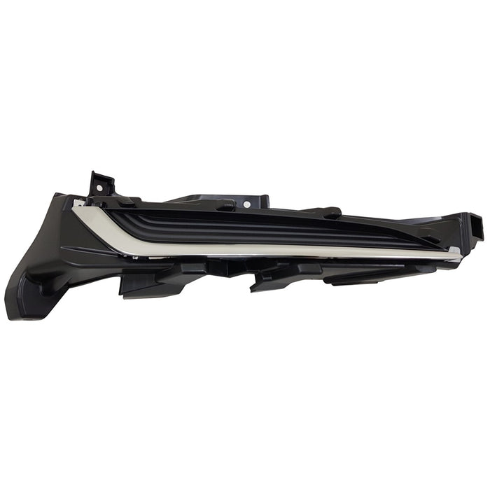 Lexus RX350/RX350L/RX450h/RX450hL Base/F Sport Front Passenger Side Bumper Insert Fog Lamp Bezel For Use W/Fog Lamps Chrome - LX1039140