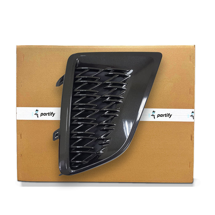Lexus Rx350 Lower CAPA Certified Grille Passenger Side Bright Dark Gray Without Lamp Hole With F-Sport - LX1039145C