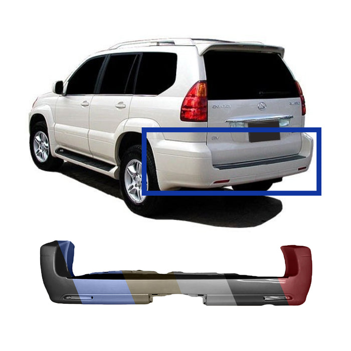 Lexus GX470 CAPA Certified Rear Bumper - LX1100120C