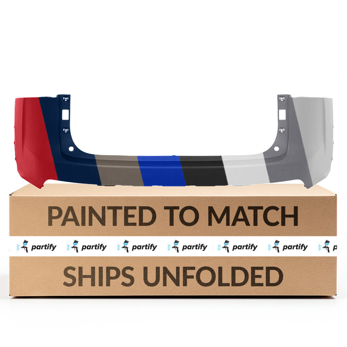 Lexus NX CAPA Certified Rear Bumper Without Sensor Holes - LX1100175C