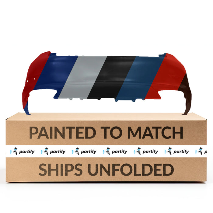 Lexus ES350 CAPA Certified Rear Bumper Without Sensor Holes - LX1100188C