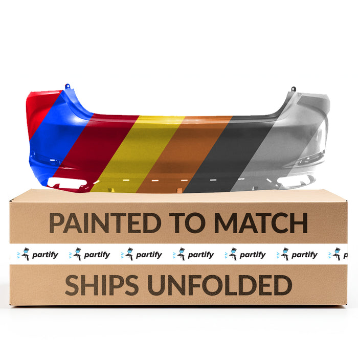 Lexus ES350 F-Sport CAPA Certified Rear Bumper With Sensor Holes For North America Manufactured Models - LX1100210C