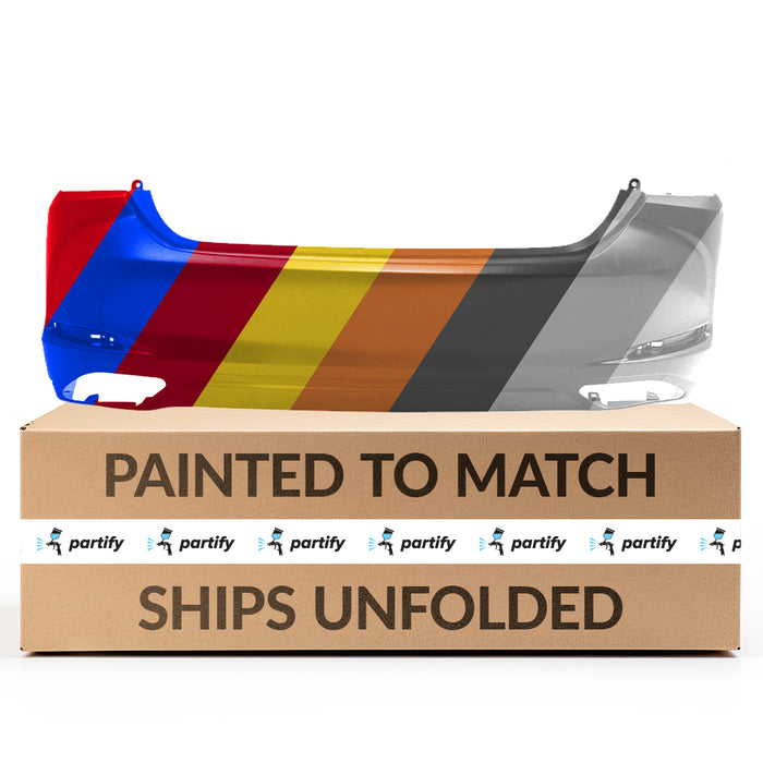 Lexus ES350 Non F-Sport OEM Rear Bumper Without Sensor Holes & For Automatic Trunk Lid For Japan Manufactured Models - 5215933966