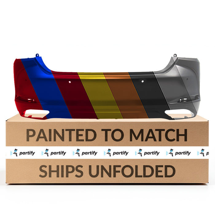 Lexus ES350 Non F-Sport OEM Rear Bumper With Sensor Holes & For Manual Trunk Lid For Japan Manufactured Models - 5215933968