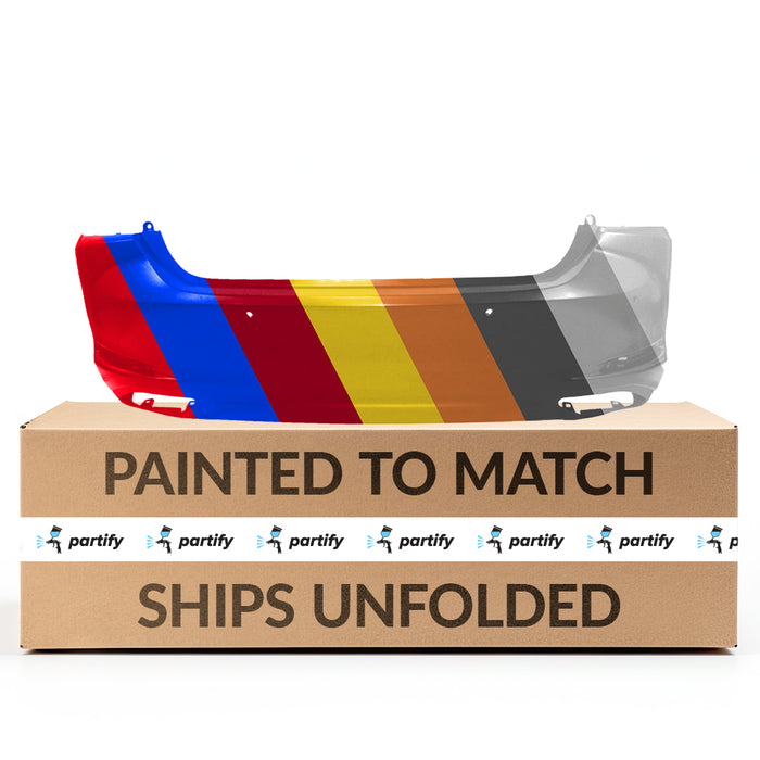 Lexus ES350 Non F-Sport CAPA Certified Rear Bumper With Sensor Holes & For Power Trunk For Japan Manufactured Models - LX1100215C