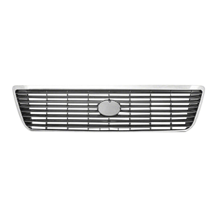 Lexus LS400 Grille Bright & Gray W/Plastic Frame Assembly - LX1200111