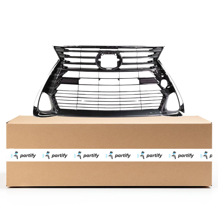 Lexus GS350 CAPA Certified Grille Painted Gray With Chrome Moulding Without Sensor/F-Sport Package - LX1200188C