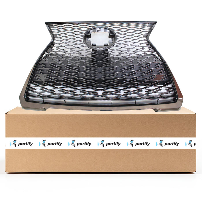 Lexus Ux250H OEM Grille With Smoked Chrome Lower Moulding/F-Sport Package Without Sensor - 5310176370
