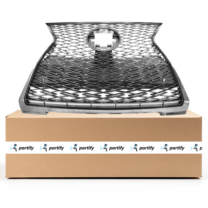 Lexus Ux250H CAPA Certified Grille With Smoked Chrome Lower Moulding/ F-Sport Package/ Sensor - LX1200206C