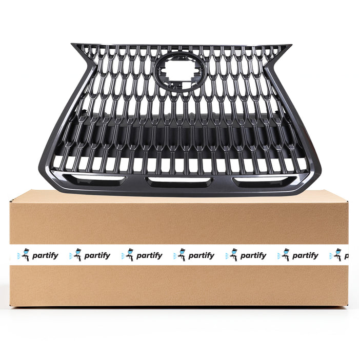 Lexus NX250/NX350/NX350h Base Grille W/O Front View Camera W/O Park Distance Sensors Assembly - LX1200219