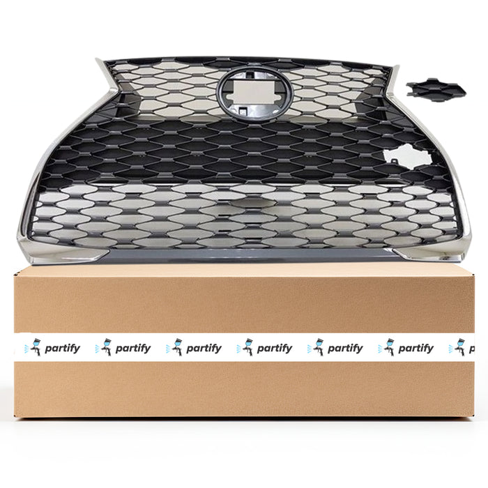 Lexus IS350 Base Grille W/O Front View Camera W/O Park Distance Sensors Assembly - LX1200234
