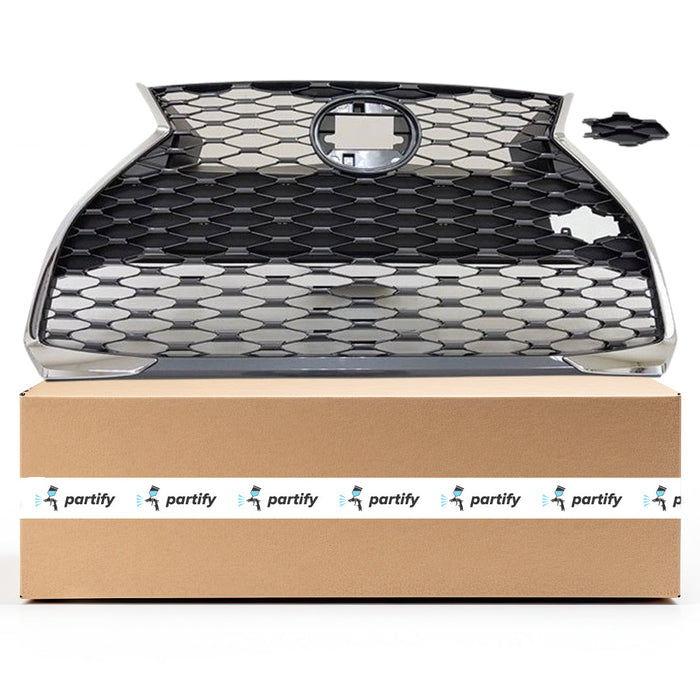 Lexus IS350 Base CAPA Certified Grille W/O Front View Camera W/O Park Distance Sensors Assembly - LX1200234C